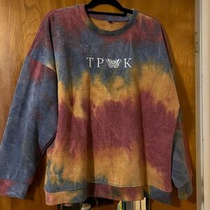 TPWK “Treat People with Kindness” Tie-Dye Sweatshirt